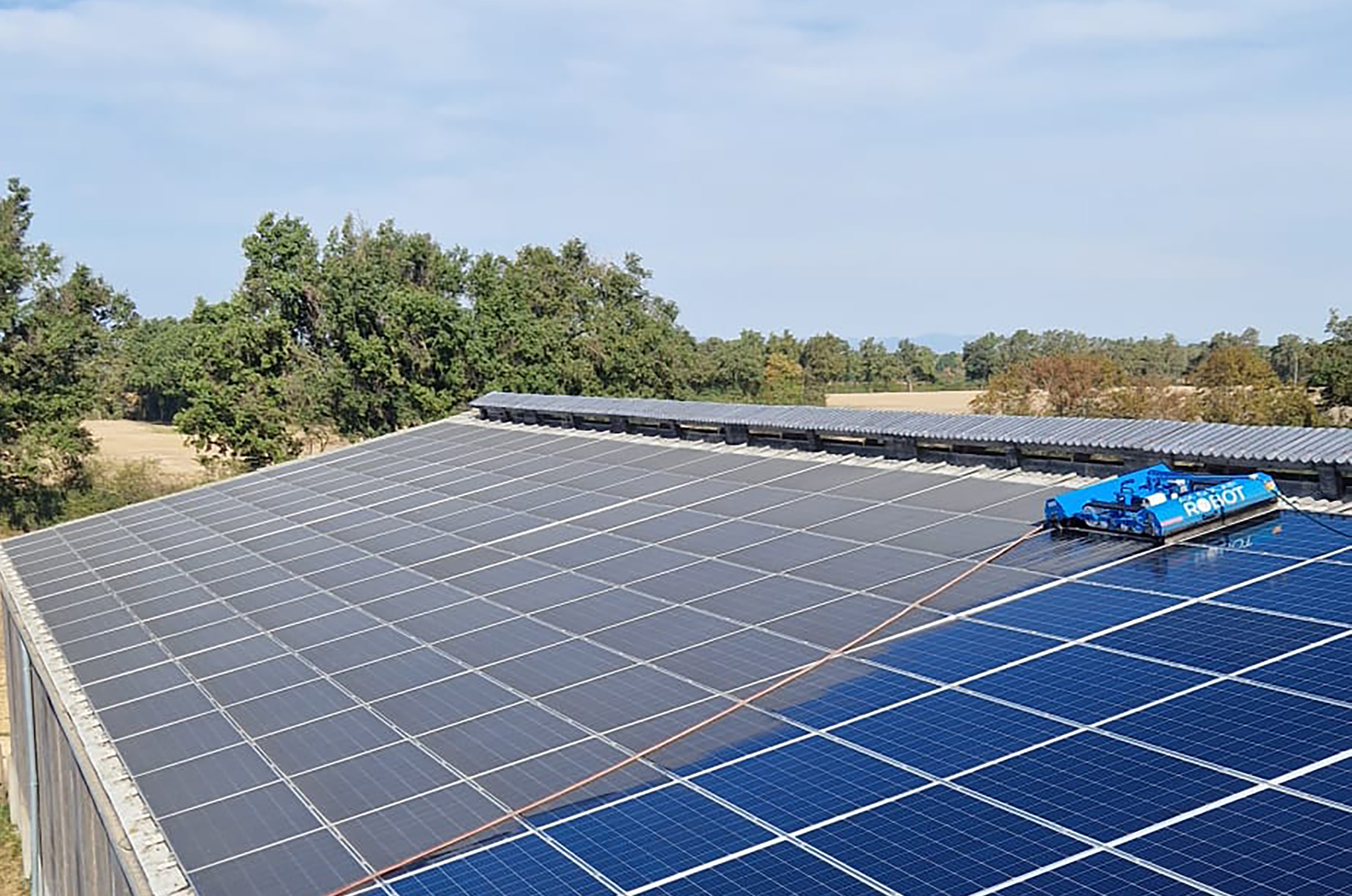 nettoyage de panneaux solaires Mâcon