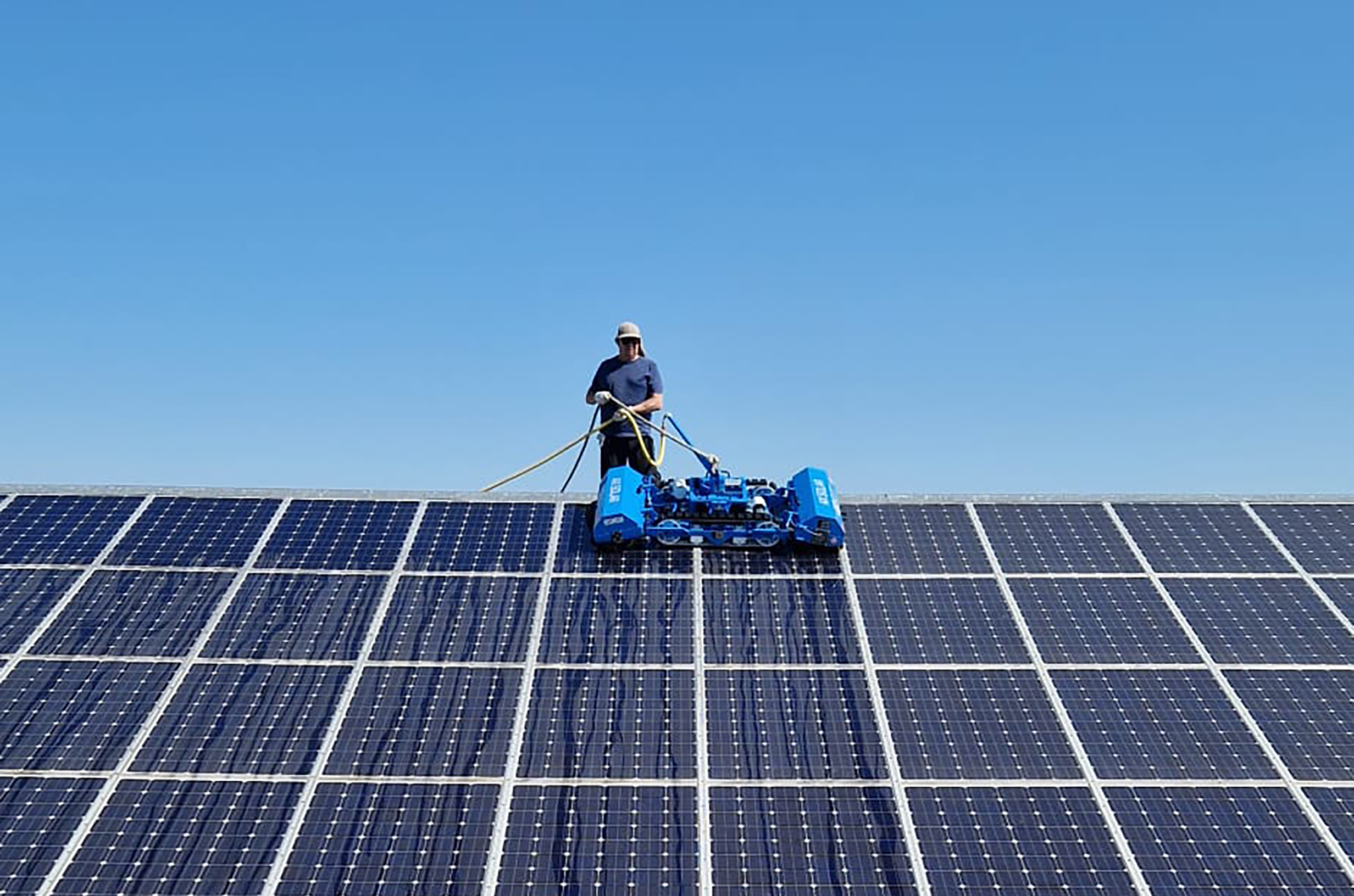 nettoyage de panneaux solaires Mâcon